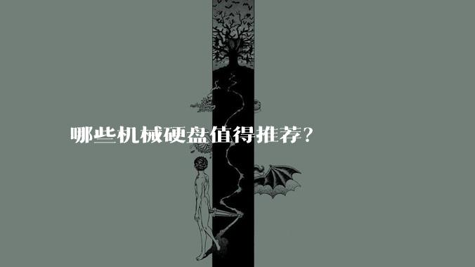 哪些机械硬盘值得推荐？